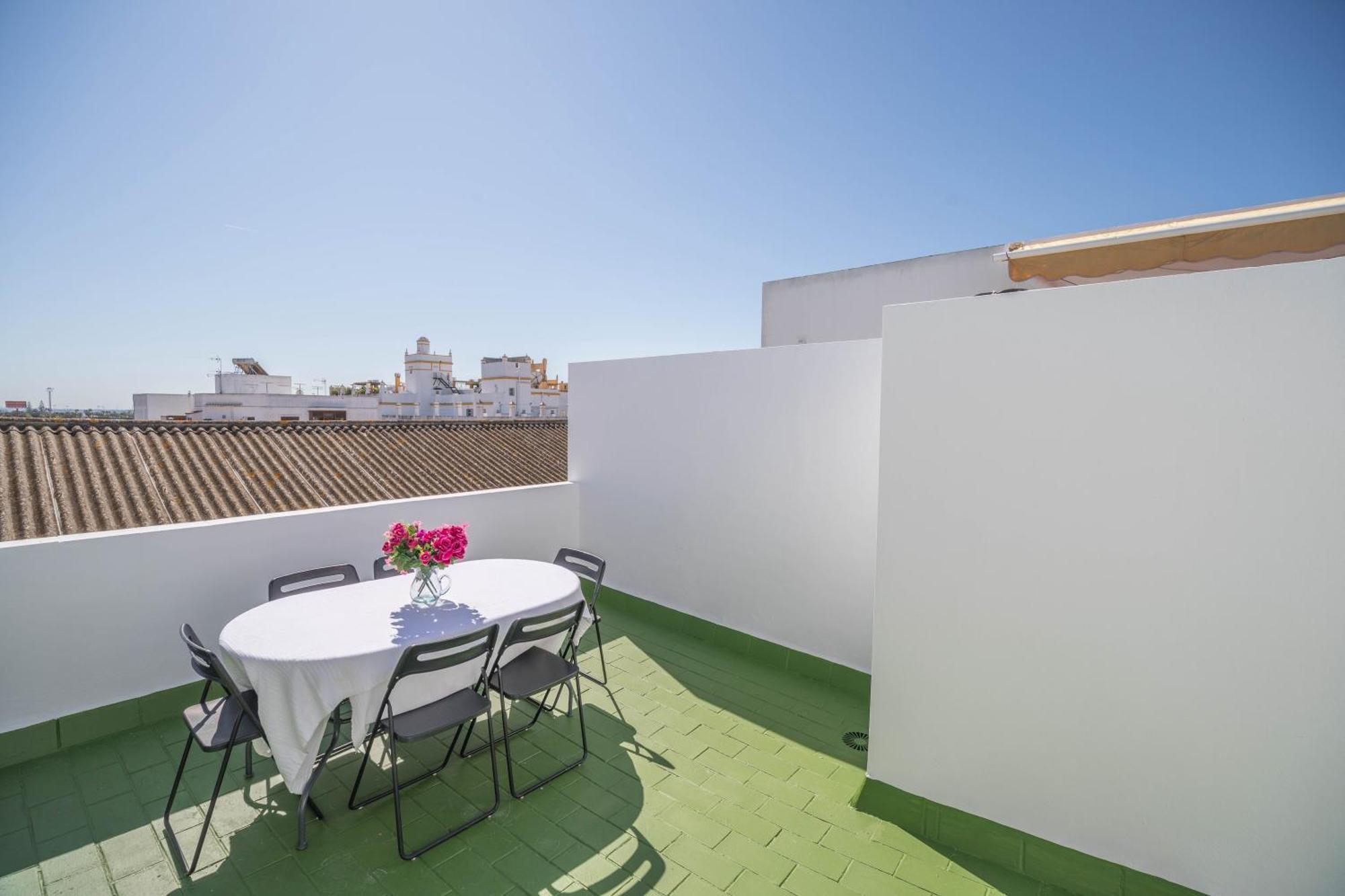El Teatro Atico Con Terraza Lägenhet El Puerto de Santa María Exteriör bild