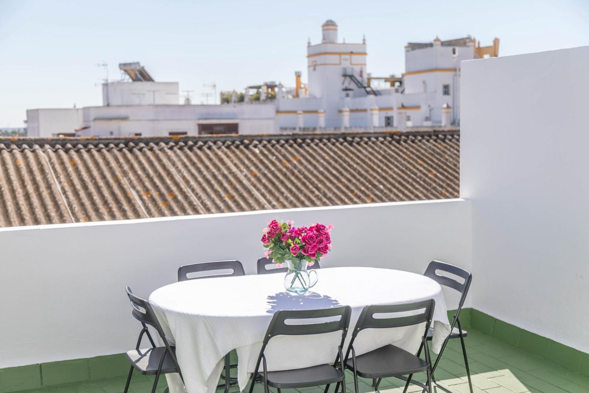 El Teatro Atico Con Terraza Lägenhet El Puerto de Santa María Exteriör bild