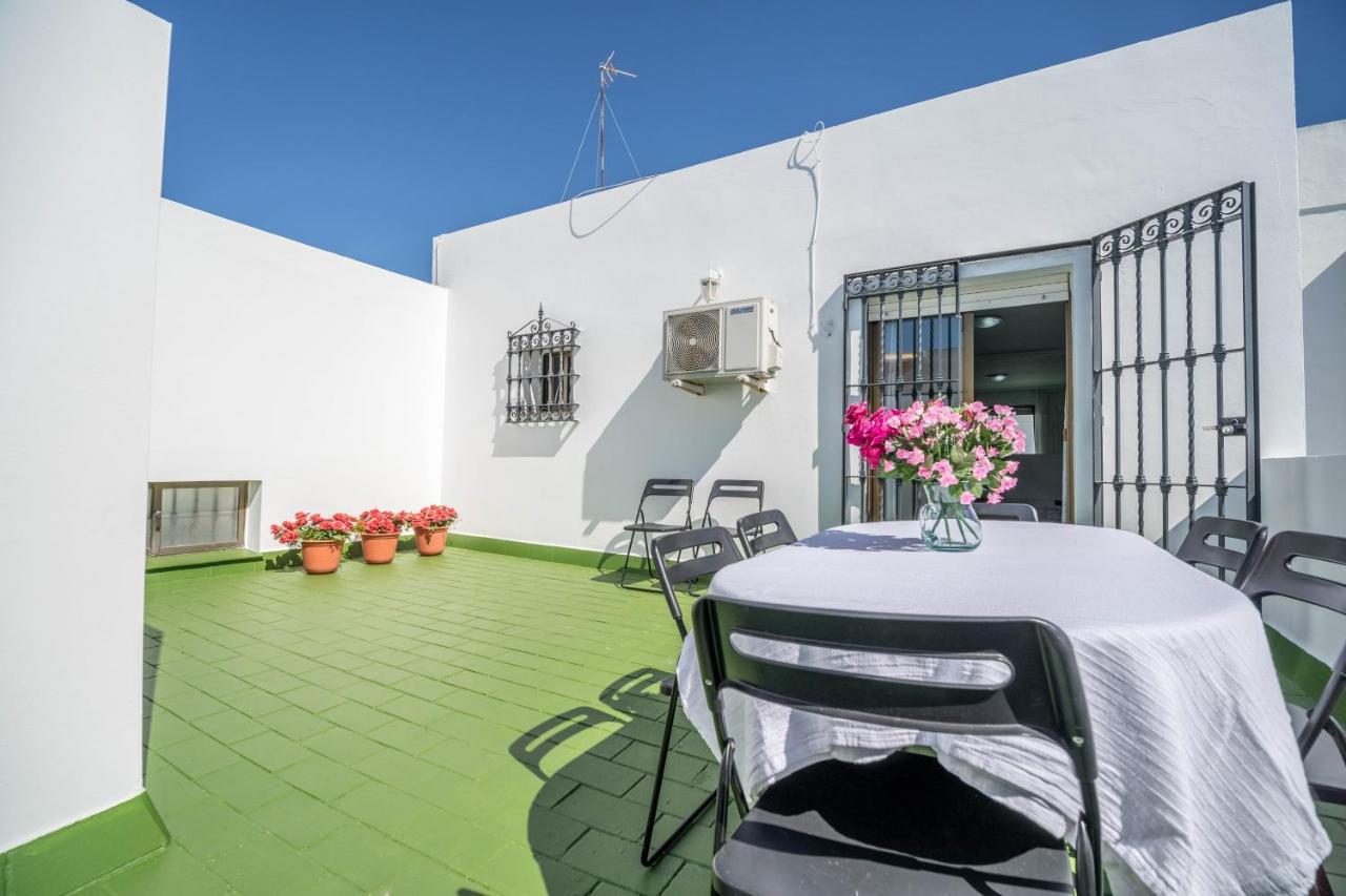 El Teatro Atico Con Terraza Lägenhet El Puerto de Santa María Exteriör bild